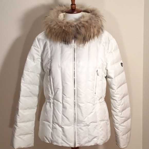 1 Madison Jackets & Blazers - Puffer jacket with fur collar